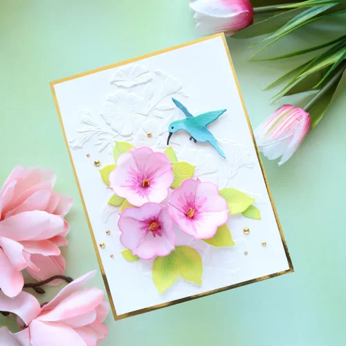 Spellbinders 3D kohokuviointikansio – PETUNIA CASCADE - Bild 3