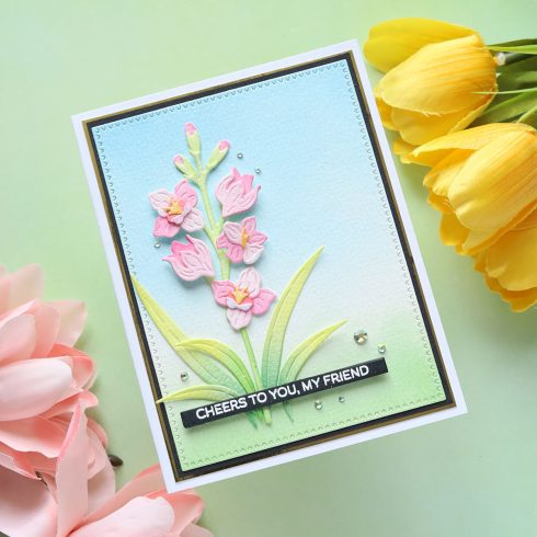 Spellbinders stanssi LAYERED GLADIOLUS1