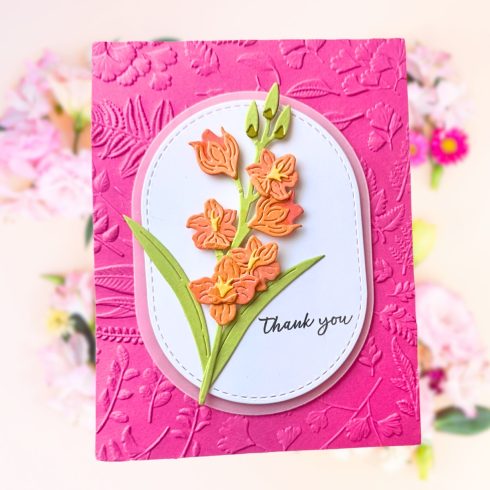 Spellbinders stanssi LAYERED GLADIOLUS4