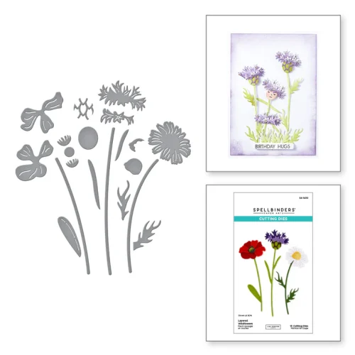 Spellbinders stanssi – LAYERED WILDFLOWERS - Image 7
