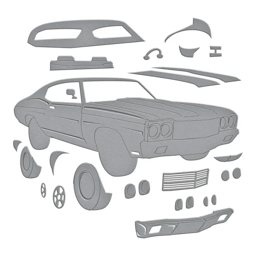 Spellbinders stanssi – MUSCLE CAR - Bild 7