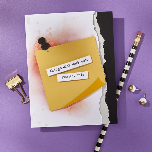Spellbinders stanssi PIN NOTES2