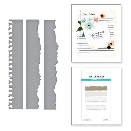 Spellbinders stanssi – TORN PAPER EDGES - Bild 7