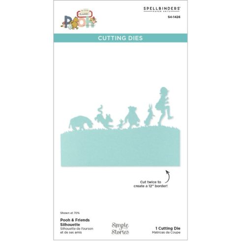 Spellbinders stanssi – POOH & FRIENDS SILHOUETTE
