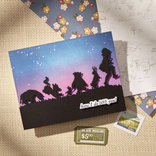Spellbinders stanssi – POOH & FRIENDS SILHOUETTE - Image 2