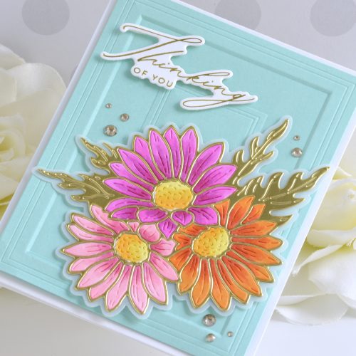 Spellbinders stanssi – Yana’s DAISIES - Image 4