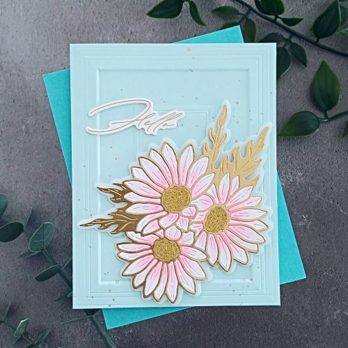 Spellbinders stanssi – Yana’s DAISIES - Image 5