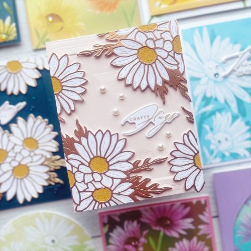 Spellbinders stanssi – Yana’s DAISIES - Image 6