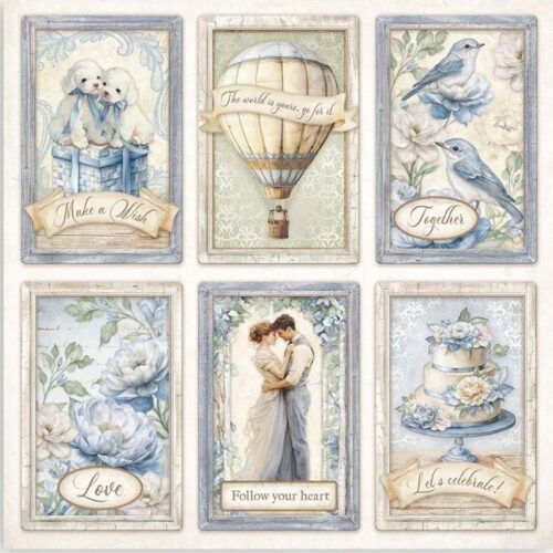 Stamperia – Timeless Maxi paperilajitelma 20 x 20 cm - Bild 18