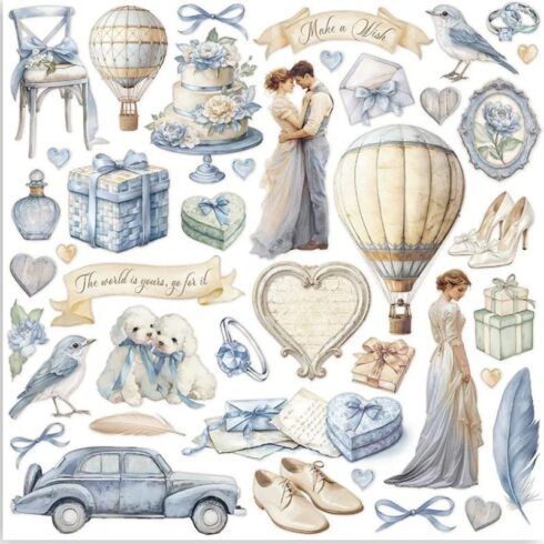 Stamperia Timeless Maxi paperilajitelma 6