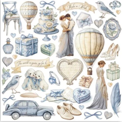 Stamperia – Timeless Maxi paperilajitelma 20 x 20 cm - Bild 15