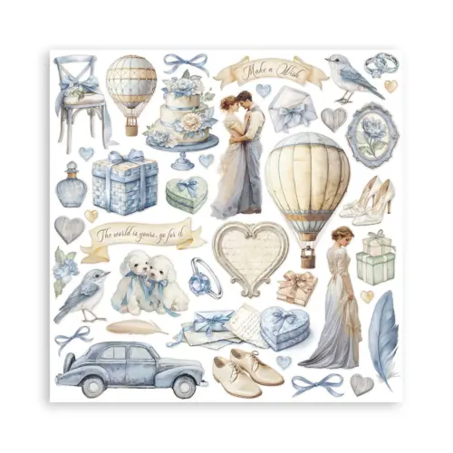 Stamperia – Timeless paperilajitelma 20 x 20 cm - Bild 12