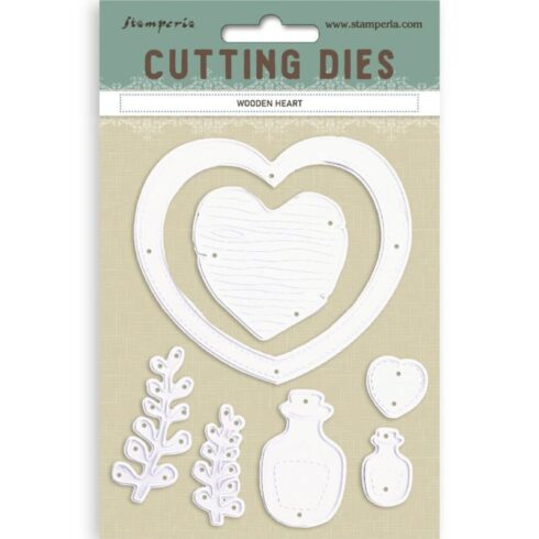 Stamperia stanssi – WOODEN HEART