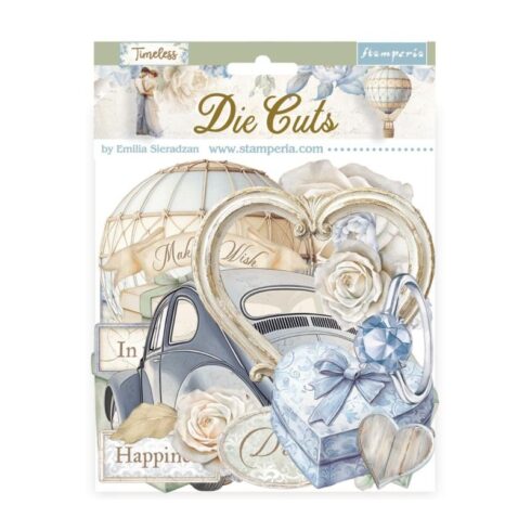 Stamperia – Die Cuts Timeless isot kartonkikuvat (50 kpl)