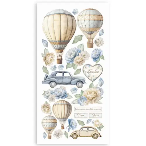 Stamperia – Paper Cuts-outs Timeless leikekuva-arkit (4 kpl) - Image 5