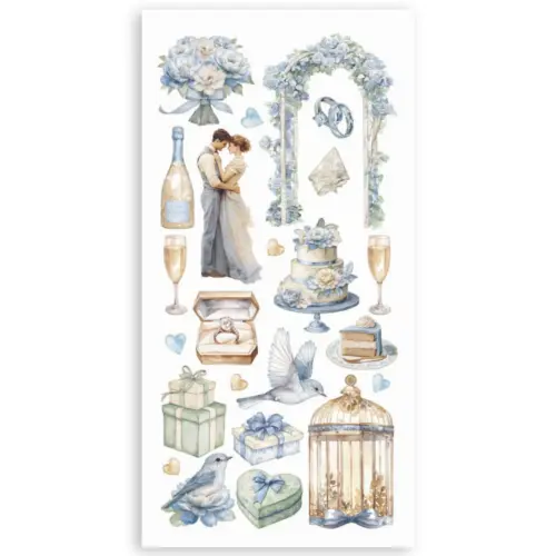 Stamperia – Paper Cuts-outs Timeless leikekuva-arkit (4 kpl) - Image 2