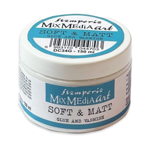 Stamperia – Soft & Matt Glue and Varnish liimalakka 150ml