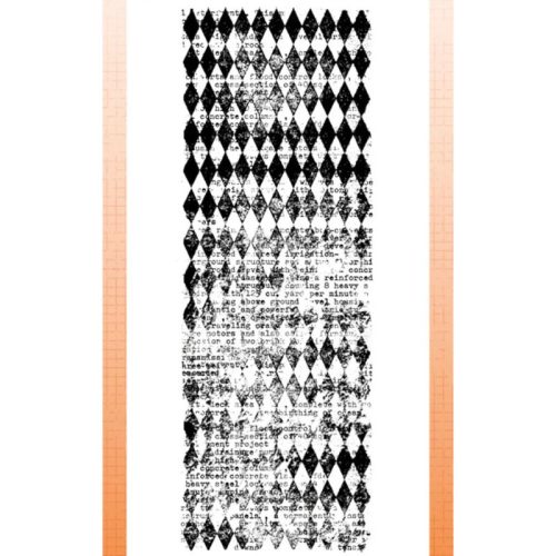 Studio Light Clear Stamp – Grunge Diamond pattern leimasin - Image 2