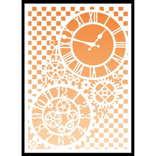 Studio Light Grunge Masks – Grunge Clocks & Grid sapluuna - Bild 2
