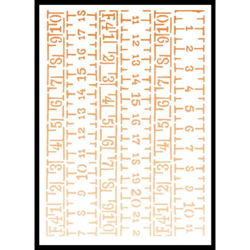 Studio Light Grunge Masks – Grunge Rulers Background sapluuna - Bild 2