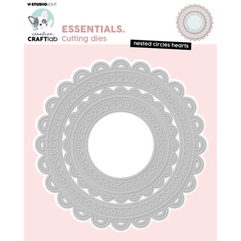 Studio Light stanssi – NESTED CIRCLES HEARS