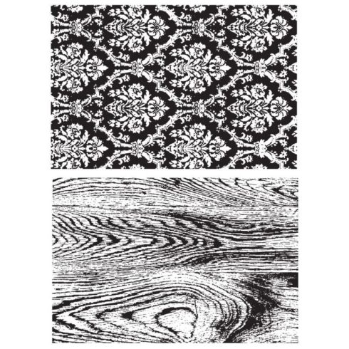 Tim Holtz Stampers Anonymous – Wallpaper Wood leimasinsetti