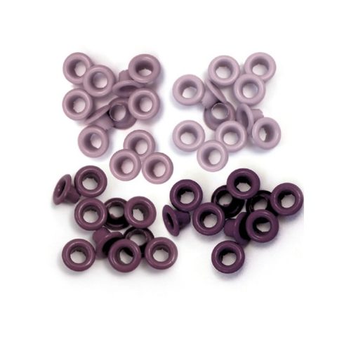 We R Memory Keepers – Standard Eyelets Purple sirkat (60 kpl)