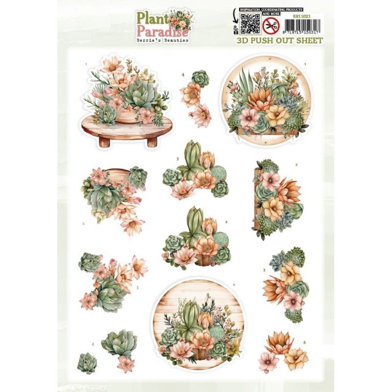 Berrie’s Beauties 3D-arkki – Plant Paradise Blooming Oasis