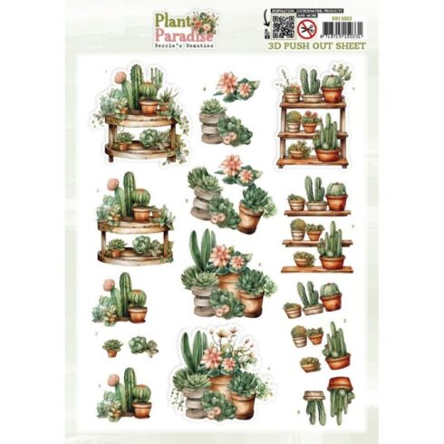 Berrie’s Beauties 3D-arkki – Plant Paradise Greenhouse Shelves