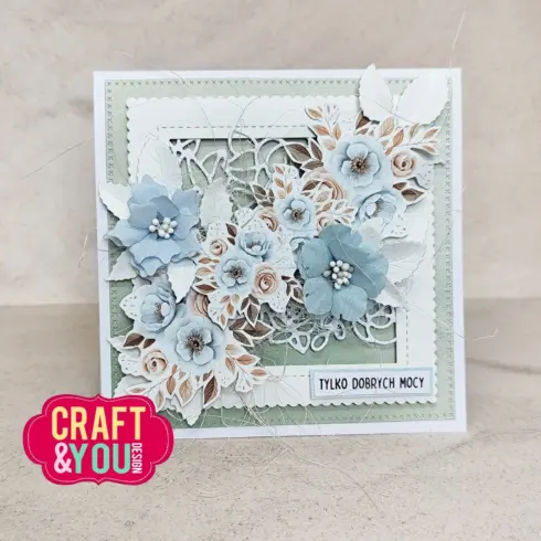 Craft You Design stanssi – FLOWER BACKGROUND