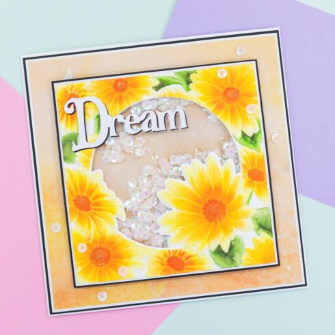 Crafters Companion 3D kohokuviointikansio stanssi sapluuna GORGEOUS GERBERAS