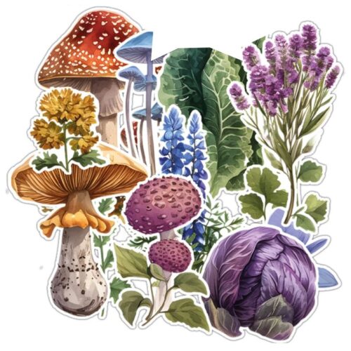 Paper Favourites Die-Cuts – Garden leikekuvat (26 kpl)