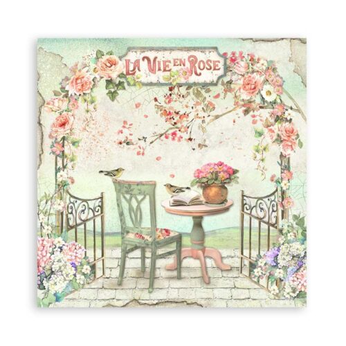 Stamperia – House of Roses Maxi paperilajitelma 20 x 20 cm - Image 4