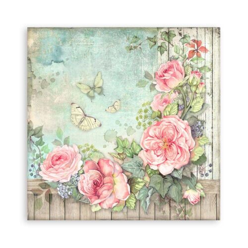 Stamperia – House of Roses Maxi paperilajitelma 20 x 20 cm - Image 2