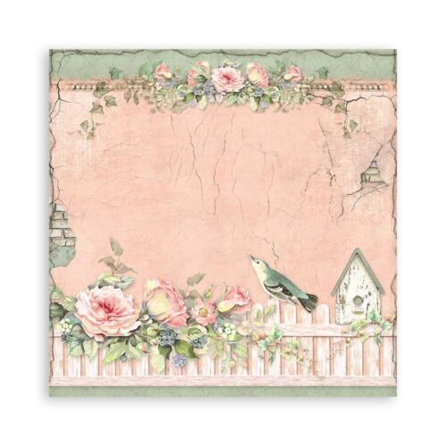 Stamperia – House of Roses Maxi paperilajitelma 20 x 20 cm - Image 8