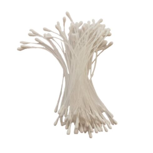 Stamperia Stamens White – Heteet valkoinen (100 kpl)
