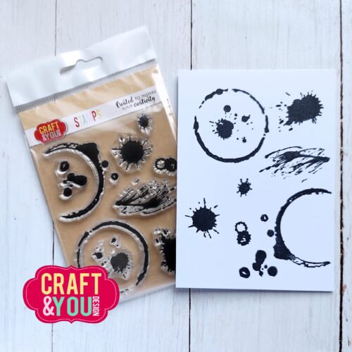 Craft & You Design Stamps – Stains leimasinsetti A6 - Bild 2