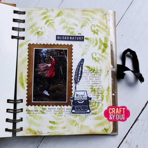 Craft & You Design Stencil – Ferns sapluuna A6 - Image 3