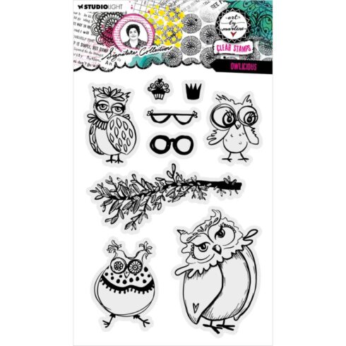 Studio Light Art By Marlene Clear Stamp – Owlicious leimasinsetti