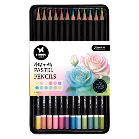 Studio Light Artist Quality Pastel Pencils – pastellivärikynät (12 kpl)