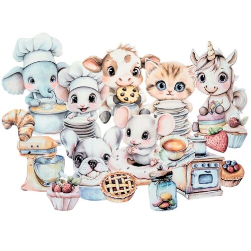 Studio Light Die-Cuts – Sweet as Pie leikekuvat (18 kpl)
