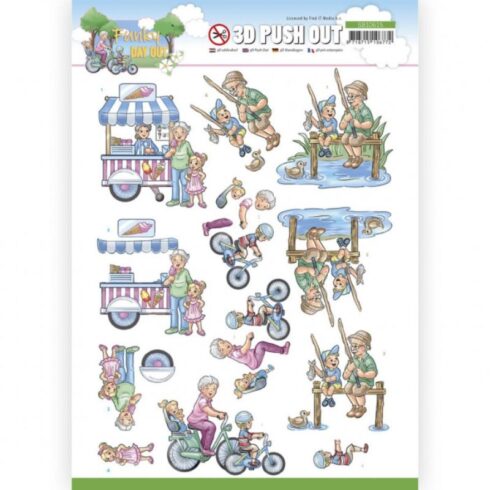Yvonne Creations 3D-arkki – Funky Day Out Activity