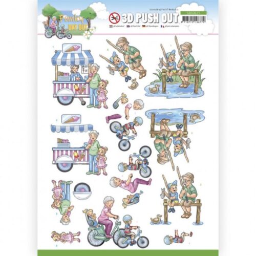 Yvonne Creations 3D-arkki – Funky Day Out Activity