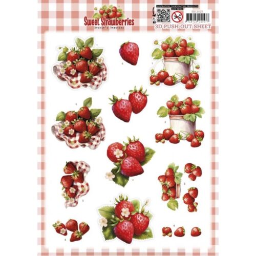 Berrie’s Beauties 3D-arkki – Sweet Strawberries Pure Strawberries