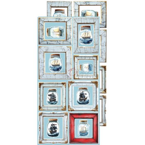 Craft OClock Emerald Tales Extras Set Flowers More leikekuvat 15 x 30 cm 4