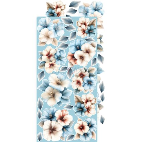 Craft OClock Emerald Tales Extras Set Flowers More leikekuvat 15 x 30 cm 6
