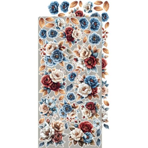Craft OClock – Mindfullness Time Extras Set Flowers More leikekuvat 15 x 30 cm6