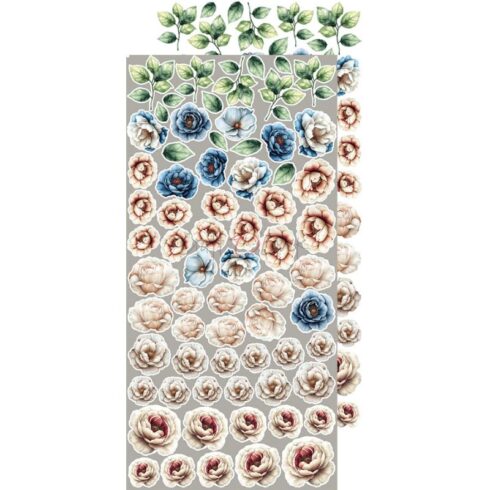 Craft OClock – Mindfullness Time Extras Set Flowers More leikekuvat 15 x 30 cm8