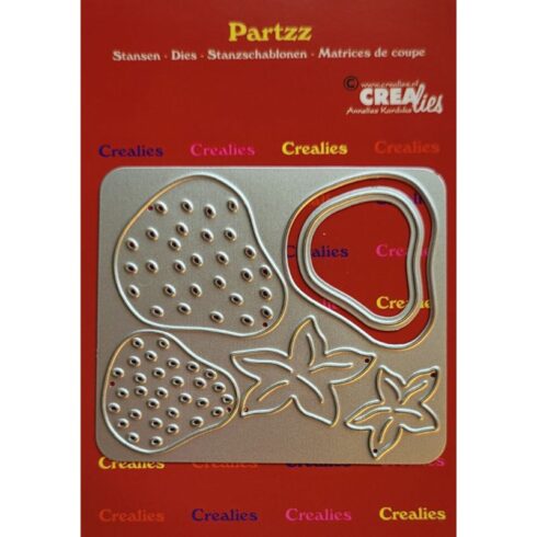 Crealies stanssi – STRAWBERRIES