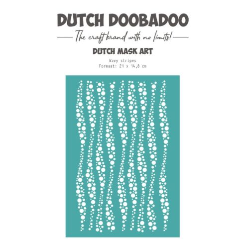 Dutch Doobadoo – Wavy Stripes sapluuna A5